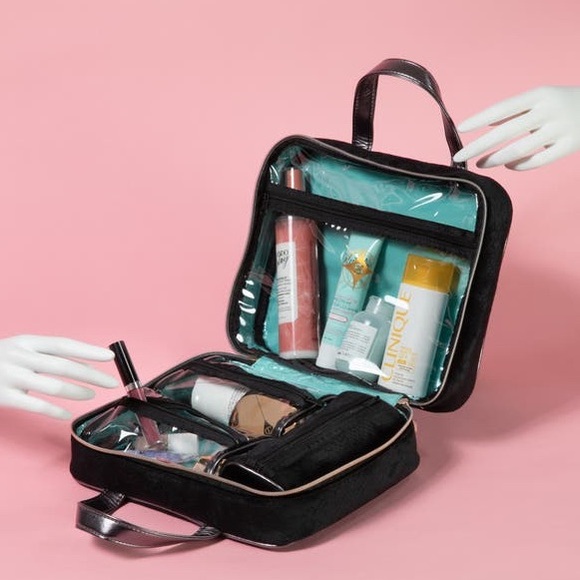 ⬇️ Stephanie Johnson Marais Noir Martha cosmetic case, Large - Picture 4 of 15